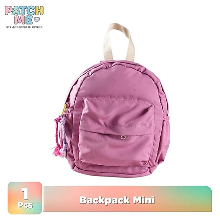 PATCH ME - Backpack Mini Wanita Lucu Aesthetic Korean Style [Free Keychain]