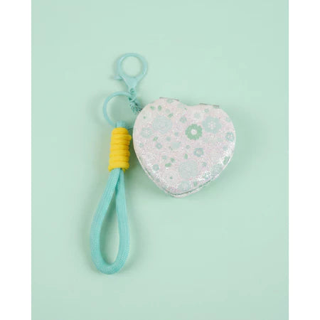 PATCH ME - Keychain Mirror Cermin Lipat Love 2 Sisi