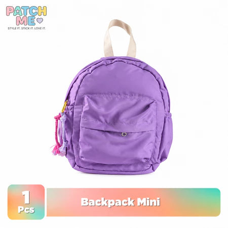 PATCH ME - Backpack Mini Wanita Lucu Aesthetic Korean Style [Free Keychain]