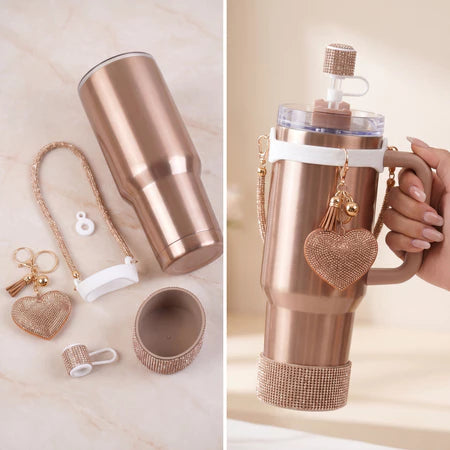 PATCH ME - Set Aksesoris Tumbler Charm Dekorasi Botol Minum Premium