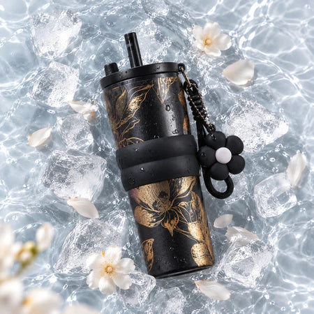 PATCH ME - Tumbler 710ML Stainless Steel Flower