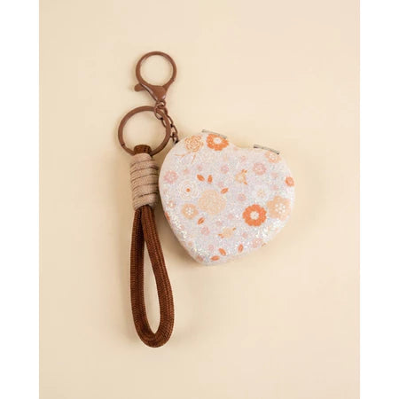 PATCH ME - Keychain Mirror Cermin Lipat Love 2 Sisi