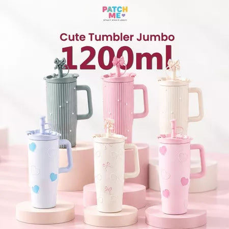 PATCH ME - Tumbler 1200ML Stainless Steel 304 Cute