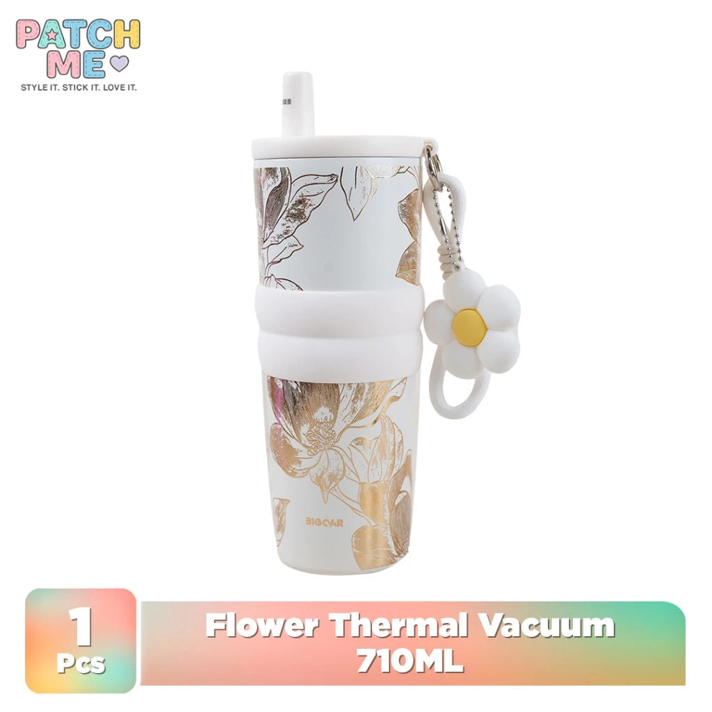 PATCH ME - Tumbler 710ML Stainless Steel Flower