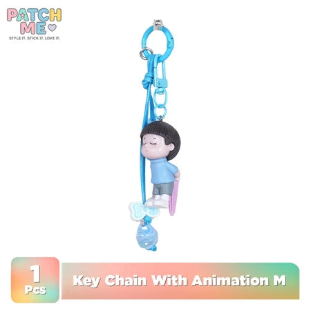 PATCH ME - Keychain Animation Bag Charm Korean Style Unik
