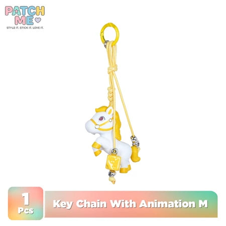 PATCH ME - Keychain Animation Bag Charm Korean Style Unik