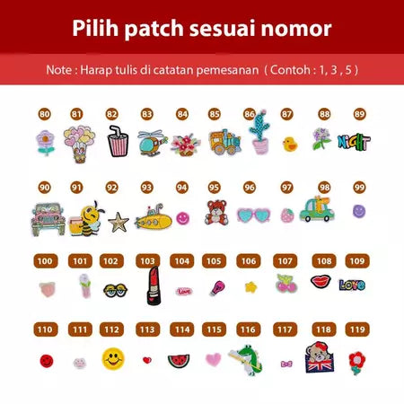 PATCH ME - Tote Bag Canvas Tas Pantai Wanita Aesthetic Custom [Free Topi Pantai]