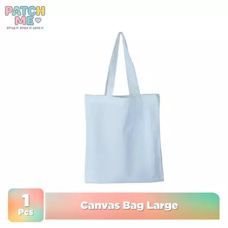 PATCH ME - Tote Bag Canvas Polos [Free Patch]
