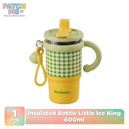 PATCH ME - Tumbler Stainless 600ML Little Ice King [Free Keychain]