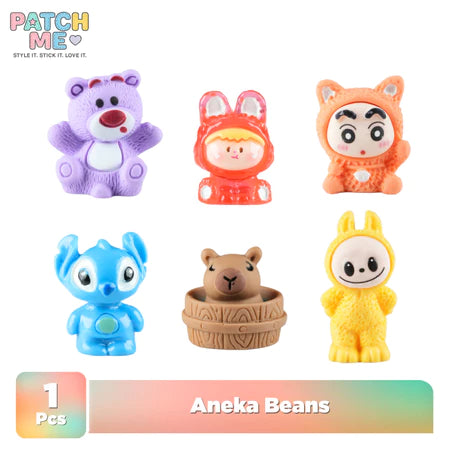 PATCH ME - Figure Mini Character Beans Karakter Lucu Mainan Koleksi
