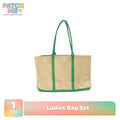PATCH ME - Tote Bag Canvas Tas Pantai Wanita Aesthetic Custom [Free Topi Pantai]