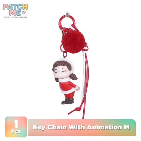 PATCH ME - Keychain Animation Bag Charm Korean Style Unik