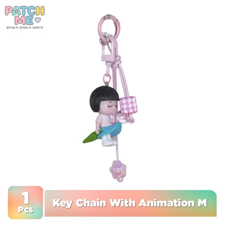 PATCH ME - Keychain Animation Bag Charm Korean Style Unik