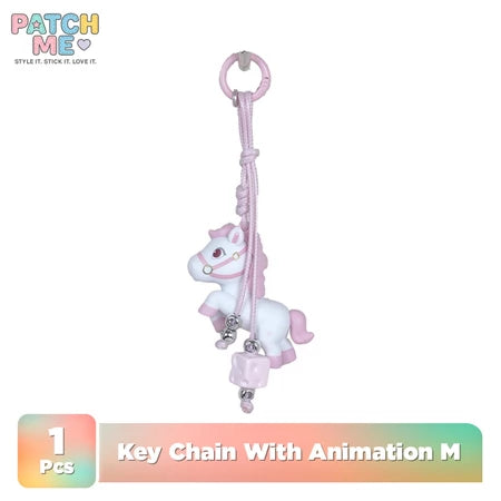 PATCH ME - Keychain Animation Bag Charm Korean Style Unik
