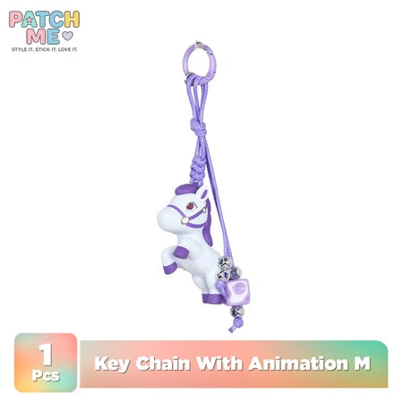 PATCH ME - Keychain Animation Bag Charm Korean Style Unik