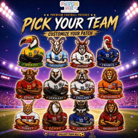 PATCH ME - Patch Bordir World Cup Piala Dunia 2026